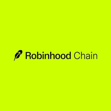 The image prominently displays the "Robinhood Chain" logo alongside a neon green background. This visual directly correlates with the BREAKING post about Robinhood Chain's protocol TVL surpassing $400 million.