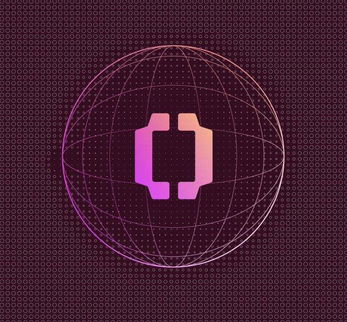A stylized "U" logo rendered in pink and purple gradients sits at the center of a wireframe globe against a dark dotted background, visually representing Open USD (OUSD)—the new dollar-backed stablecoin launched by OpenStandard with support from 140+ global companies across payments, banking, fintech, crypto, and enterprise technology.