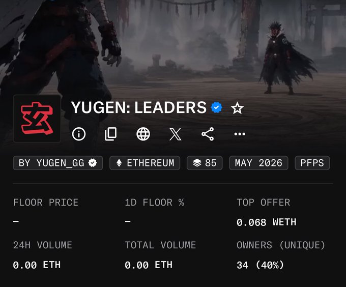 iddoor price, floor price, top offer, unique customers, and ether volume are all described in detail within this image of a screen shot. The post's name and the post's creator are also visible at the bottom of the image.