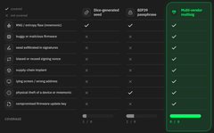 A screenshot of a privacy settings menu with various toggles, showing that multi-factor authentication is currently loading.