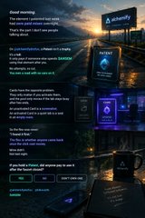 A dark-themed landing page promoting a 'Launchpad' where people can mint exclusive NFTs, featuring promotional details and a glowing purple button.