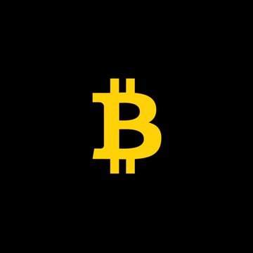 A yellow Bitcoin “₿” symbol appears centered on a black background. The image accompanies news that Switzerland’s FINMA approved the country’s first retail $BTC fund, enabling direct Bitcoin investment under strict disclosure and custody requirements.