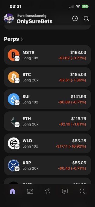 The image shows a smartphone screen displaying various cryptocurrency trading options, including Bitcoin, Etherium, Ripple, and Litecoin. The screen also has a message about Bitcoin trading fees and a list of different cryptocurrencies available for trading.