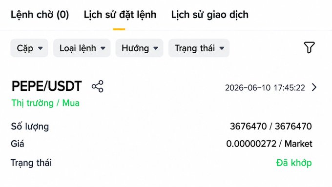 The image displays a screenshot of an e-mail from someone named "Ngay 21 làm câng phên". The main focus is on the email itself, with various bullet points providing additional information about the person's relationship to the topic. One point reads that "PEPE/USDT" is being discussed or written about in an e-mail. Another important detail is that it was sent at 6:48 a.m., which could be related to market timing for trading cryptocurrencies like Bitcoin, as one of the bullet points mentions Bitcoin. The overall context and content of this email can help us understand more about the person's interests or activities related to the cryptocurrency world.