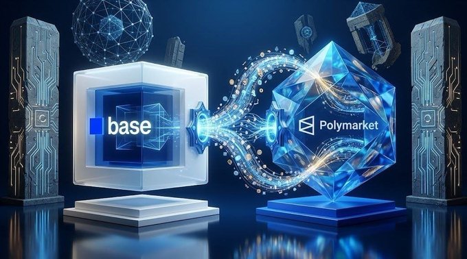 The most talked-about airdrops are on the horizon, which means that Base is likely one of the projects that will be big airdropped. The image shows two cubes with blue and white colors placed next to each other, surrounded by various objects such as a computer monitor, a keyboard, and a mouse. These elements suggest that the scene might be related to a technology-related event or launch, possibly involving Base or Polymarket.