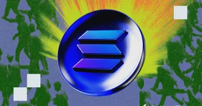 ersi logo, a blue and white hexagon with three lines, is surrounded by a yellow explosion of people against a purple background.