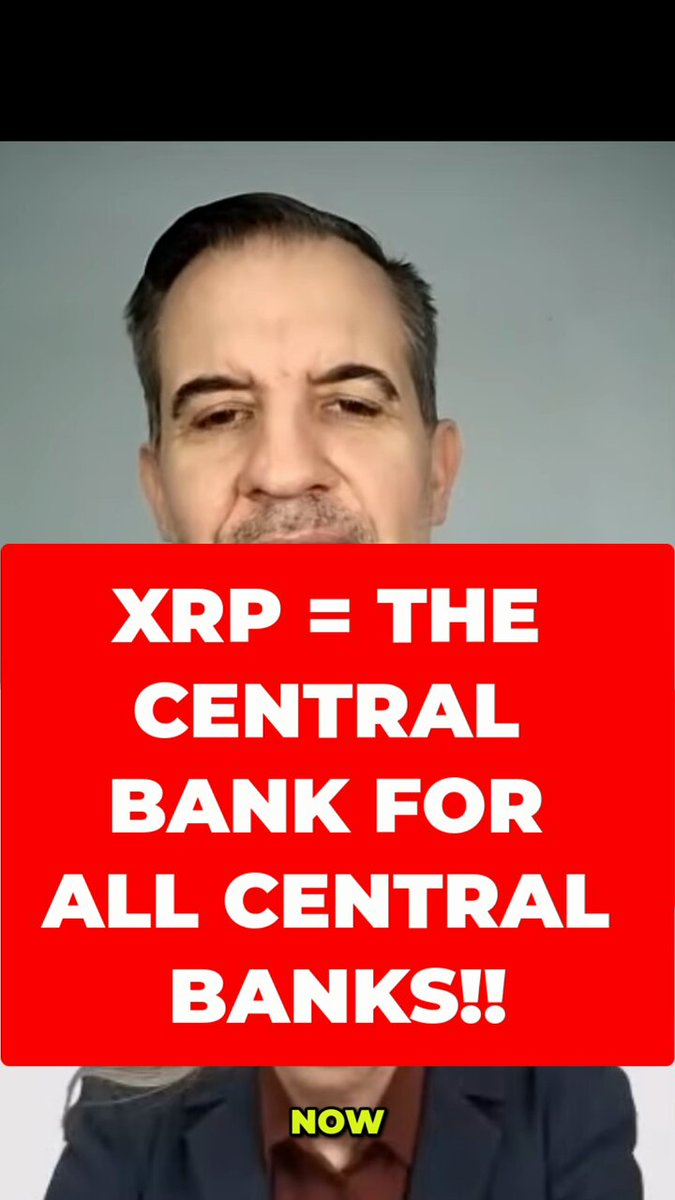 The image features an advertisement for Ripple, which is a digital currency platform that allows users to send and receive payments using XRP tokens. The poster includes a man's face with the text "XRP = THE CENTRAL BANK FOR ALL CENTRAL BANKS!" This statement highlights the central role of Ripple in the financial world by emphasizing its ability to facilitate transactions across various banks, making it an essential tool for anyone interested in cryptocurrencies and digital payments.