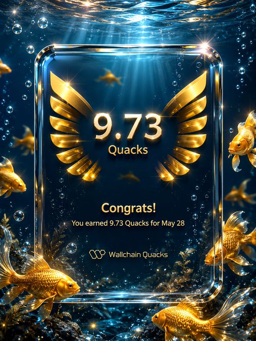 The image features a goldfish swimming in a blue ocean with bubbles around it. The goldfish has wings, giving it an airy appearance. In the background, there are other fish swimming together, creating a sense of community among them. The main focus is on the goldfish and its wings, while the surrounding water adds to the overall atmosphere.