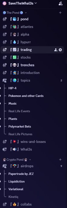 The image shows a computer screen with a long list of items displayed at the top, including trading cards, music, and other interests. The text above the image reads "SaveTheWhal3s" which suggests that this might be related to a trading card game or hobby involving collectibles. The post also mentions that there are many different types of trading cards available for sale on the site, indicating that it is a popular platform for collectors and enthusiasts.