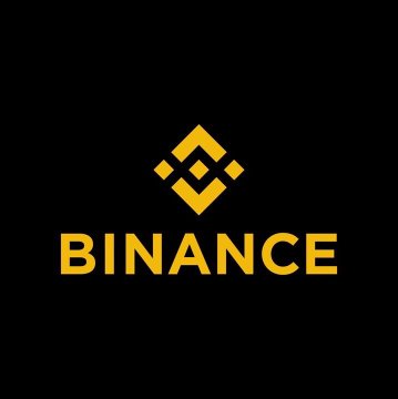 The image displays the Binance logo featuring its distinctive golden diamond-shaped symbol above the word "BINANCE" on a black background. It visually represents Binance as the cryptocurrency exchange making a $100 million (approximately ¥15.7 billion) investment in Circle, the issuer of the USDC stablecoin.