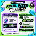 Promotional graphic for a 'Final Week Blockchain Trading Competition' with a '$250,000 Prize List' and $25,000 giveaway.