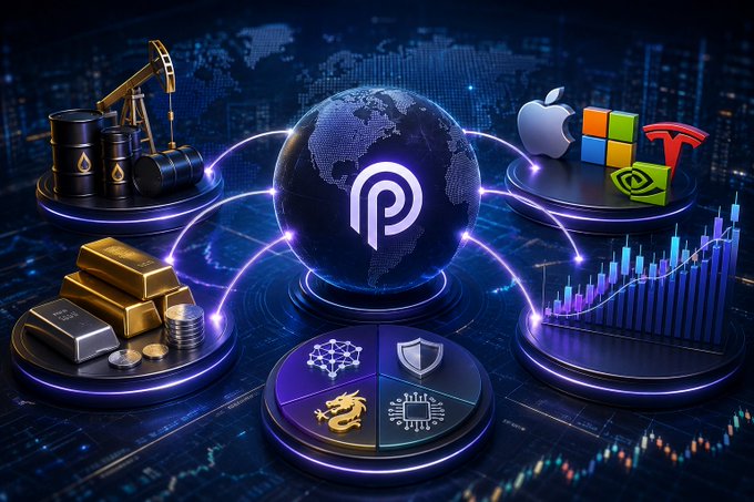 The image features a 3D rendering of various elements related to cryptocurrency trading, such as Bitcoin, gold, and stocks. These elements are interconnected through a network of lines, symbolizing the complex relationships between different assets within the cryptocurrency market. The image also includes icons representing major companies like Apple, Tesla, and Microsoft, which further emphasize the diverse nature of the cryptocurrency landscape. The post discusses these trading indicators in detail, providing valuable insights into how to navigate the ever-evolving world of cryptocurrency trading.