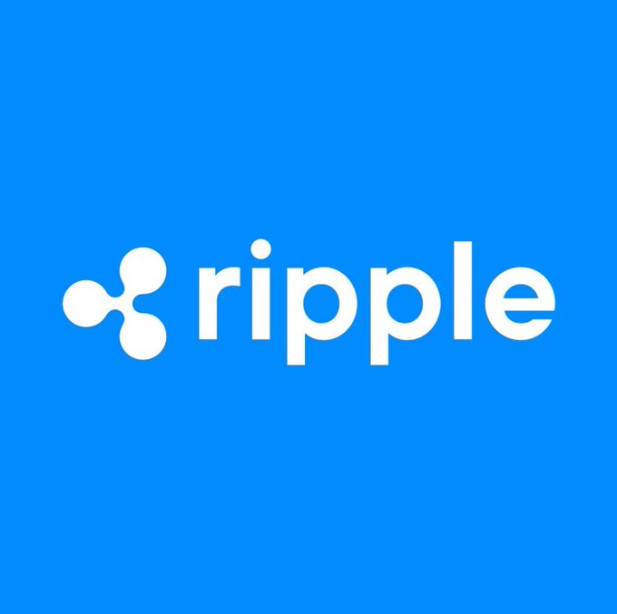 The image displays the Ripple logo in white against a bright blue background, featuring the company's distinctive three-circle emblem alongside the wordmark "ripple." This visual branding complements the caption's celebration of RLUSD reaching a $2 billion market cap milestone, reinforcing Ripple's growing ecosystem presence and its potential to funnel customers toward XRP-related services.