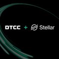 The image features a black background with a green swirl pattern, which serves as the logo for DTCC + Stellar. The text "DTCC + STELLAR" is written below the logo, indicating that these two entities have joined forces. The caption also mentions that the institutions involved are "XLM HOLDERS MUST WATCH THE RECENT $XLM MOVE FOLLOWING THE DTCC ANNOUNCEMENT! WHO WAS THE INSTITUTIONAL PLAYER THAT BOUGHT XLM 4 DAYS BEFORE THE DTCC ANNOUNCED THEIR PARTNERSHIP WITH @StellarOrg?". The image is a creative representation of the partnership between DTCC and Stellar, with the green swirl pattern symbolizing their collaboration.