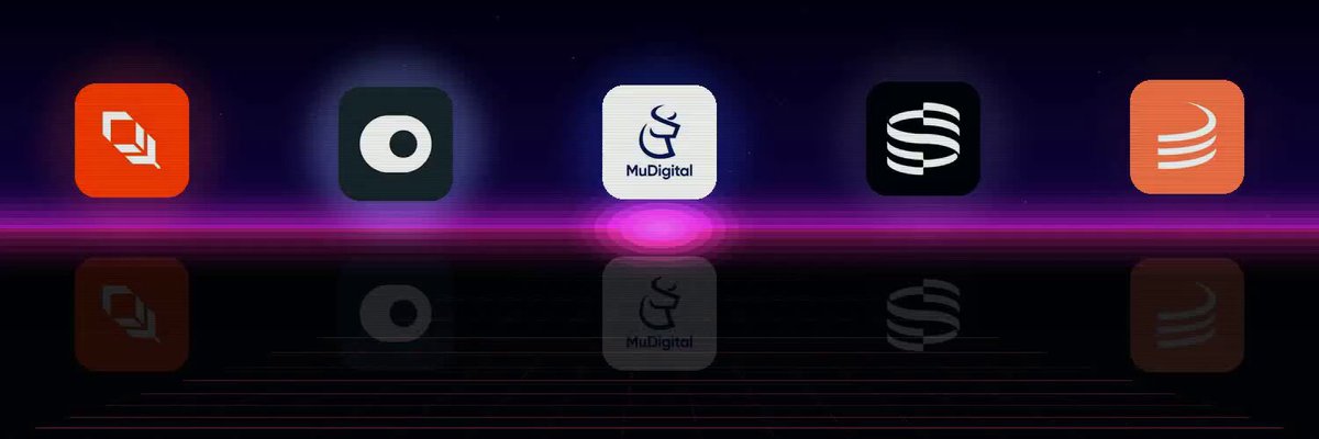 The image features a row of five different logos, each representing a different app or service. The logos are arranged in a horizontal line against a dark background with purple and orange hues. The first logo at the top is an icon for Flickr, followed by Instagram, Twitter, Snapchat, and finally, TikTok. Each logo has its own distinct color scheme and design, making them easily distinguishable from one another.