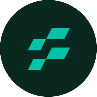 The image features a logo with a green circle containing a white "F" shape, which is the main focus of the image. The logo is displayed against a black background, making it stand out prominently. Below the logo, there's text that reads "@flintrwa". This text seems to be related to the content of the post or article about Bitcoin and cryptocurrency.