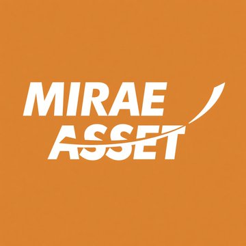The Mirae Asset logo, featuring its white text on an orange background, is displayed as the South Korean financial group announces plans to build a 150 trillion won ($109 billion) digital asset business led by its subsidiary Digital X (formerly Korbit), expanding into crypto, stablecoins, real-world assets, and security tokens.