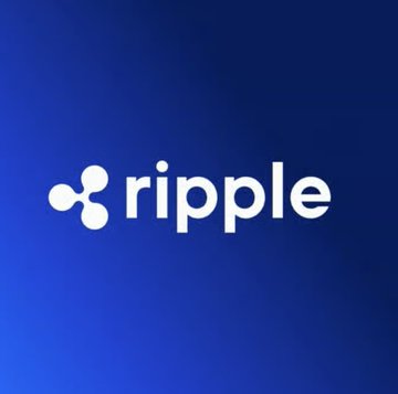 The image displays the Ripple logo and name in white against a blue gradient background. It relates to the post by highlighting Ripple as one of the crypto firms that contributed a significant portion of the $189 million crypto industry donations to the 2026 midterms.