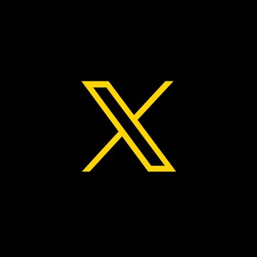 A stylized gold "X" logo on a black background, representing Elon Musk's social media platform X (formerly Twitter). The image accompanies a report about the platform's plans to explore stablecoin payments for content creators as part of its creator rewards program overhaul.