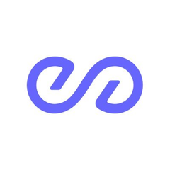 A stylized infinity symbol logo in blue, representing the "peaq" brand, displayed against a white background. The looping design visually echoes concepts of continuity and interconnection, fitting for the announcement of peaq integrating World ID's privacy-focused, zero-knowledge identity layer into the machine economy.