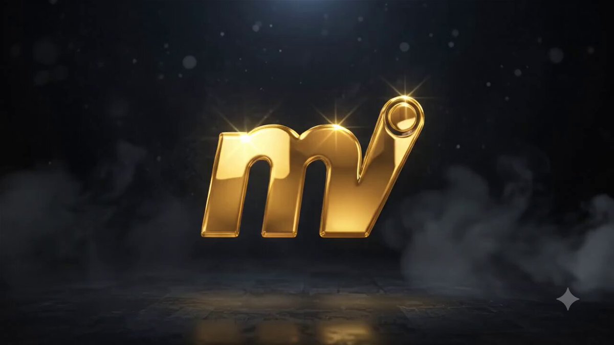 The image features a large, gold-colored logo with the letters "m" and "v" prominently displayed against a black background. The text "gMoove X fam Do you know about @moovexyz Moove ramp beta live here. Join From: forms.office.com/pages/response ... How to join Key highlights: Single App Experience Conversion in 3 Simple Steps Support for ..." is also present, providing additional information or instructions related to the image's content.