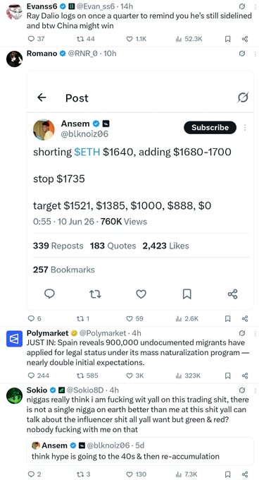 The image shows a screenshot of a Twitter post, which is posted by Evanescan. The post includes a list of numbers and a target price of $1,084.80 for the SVM algorithm. There are multiple followers on the post as well, indicating that it was shared with many people. Additionally, there are other posts featuring the same target price, suggesting some sort of competition or market discussion related to this specific Algo Samich item.