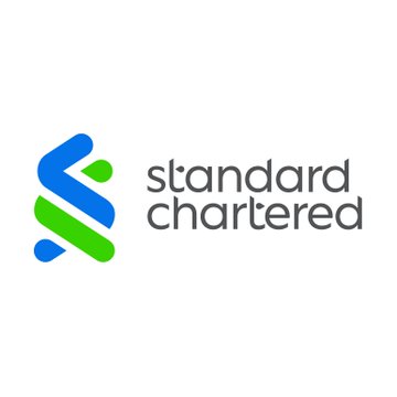 The image displays the Standard Chartered bank logo alongside a breaking news caption announcing that Standard Chartered expects Bitcoin ($BTC) to reach $100,000 by year-end, suggesting the recent $59K low may have already marked the cycle's bottom in a notably bullish forecast for the cryptocurrency.