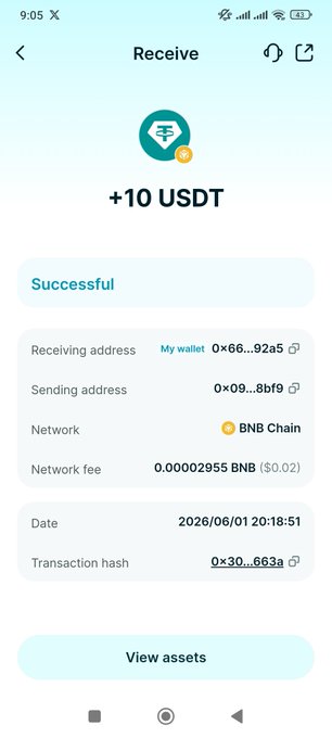 The image shows a phone screen displaying a bank transfer transaction, with the main focus being the amount of 10 USDT transferred from one account to another. The text "Bank Transfer Showdown" suggests that this is an ongoing competition between two banks for the reward of receiving the largest amount of USDT. The post also mentions Bitcoin Cash as a possible winner in this competition.