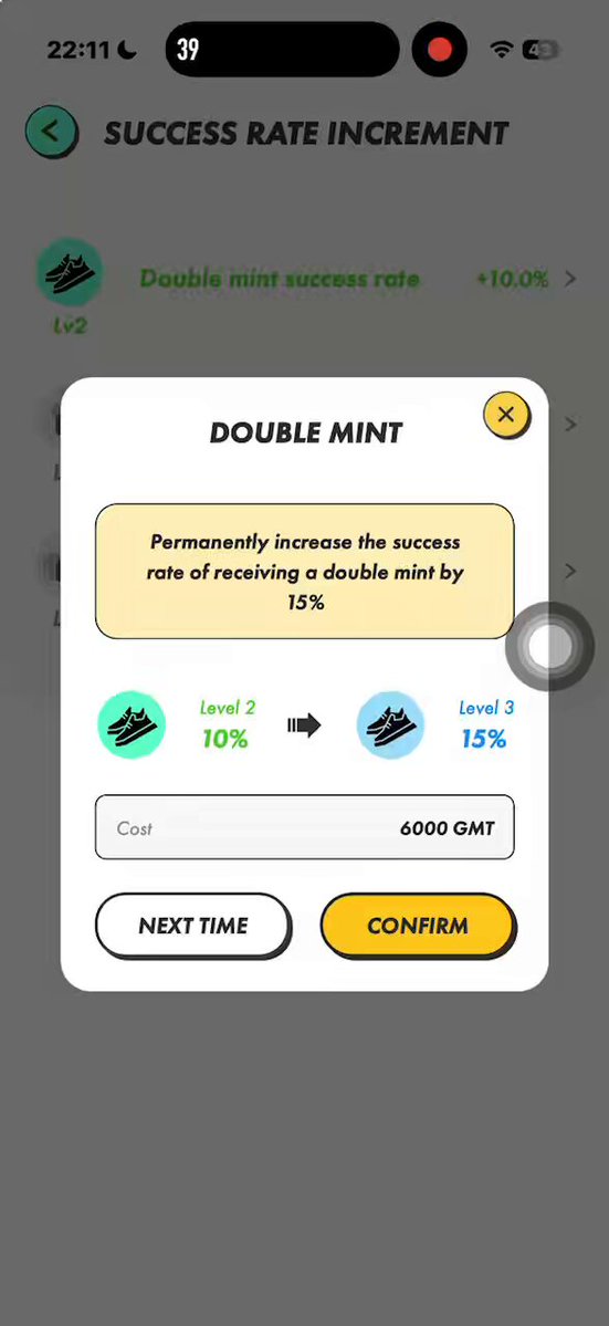 The image shows a screenshot of an app called "Success Rate Increase" that appears to be a mobile game. The main focus of the image is a phone screen displaying the game's progress, with a scorecard showing the player's current success rate against other players. There are two levels in the game, and the player has already reached level 2. The game seems to be designed for casual play, as it does not appear to have any complex mechanics or requirements beyond basic gameplay skills.