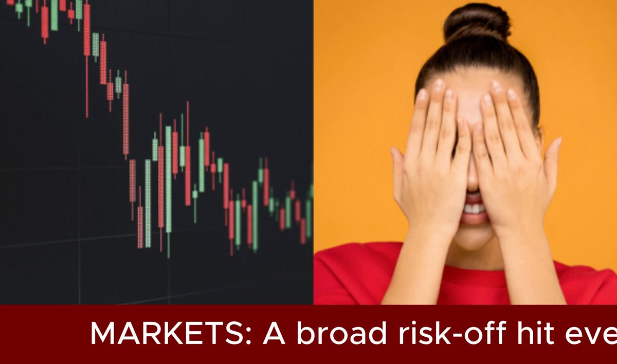 "Stocks, crypto and gold are all sinking together, with Nothing being green today, the Nasdaq plunging 3.4%, S&P 2.1% and the VIX jumping 16%. Bitcoin has dropped near $61,000, pulling the total crypto market down to just under $2.12 trillion."