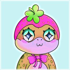 A cute cartoon seal character wearing a strawberry hat, a bow, and a pink outfit with large sparkly blue eyes appears alongside the announcement, likely serving as a mascot or visual for the collaboration project being closed. The post informs collab managers about the closure of collaborations and emphasizes the need to update their Google Sheets and submit final allocations within 48 hours, including Twitter/X handles and Discord IDs.