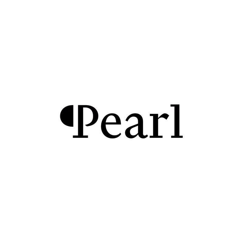 The image features a white background with the word "Pearl" written in black text, which appears to be a logo or brand name for a company named "Pearl". The text is positioned centrally within the frame of the image. There are no other objects or elements present in the image, and it does not contain any additional information about the content beyond what is directly visible on the screen.
