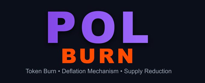 The image shows a purple letter "P" with an orange word "Burn" underneath, which appears to be related to an ongoing update or feature for Polygon Burn. The words "POL BURN" are written below the letter "P", suggesting that this is an important part of the software being updated or improved. The image also contains a code, possibly related to the Polygon Burn project or specific instructions on how to access and utilize its features. This information may be crucial for users who want to learn more about how to best utilize the new update or feature for their needs within the Polygon Burn community.