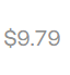 A simple image showing the price '$9.79' in gray text.