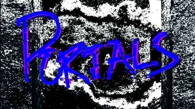 A stylized graphic with the word 'PARAS' written in glowing blue/purple graffiti-style text against a high-contrast black and white textured background.