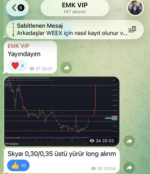 The image features a text message conversation between two people, with one person's name displayed as "#SKYAI" followed by another person's name "long alrim" beneath them. The background of the image reveals a chart or graph related to the stock market, specifically showing a downward trend in cryptocurrency prices over time. This visual information suggests that the conversation might be discussing recent developments or trends in the crypto market or sharing insights about certain stocks and their performance.