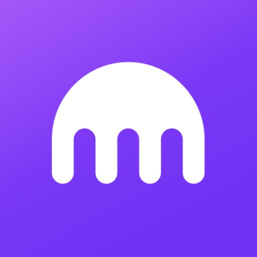 The image shows the Kraken cryptocurrency exchange logo, featuring a stylized white octopus or jellyfish-like emblem with four tentacles on a purple gradient background. It accompanies the news of NASDAQ's $100 million investment into Kraken's parent company, Payward, Inc., illustrating the deepening institutional embrace of the crypto exchange.