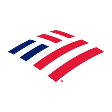 A logo featuring stylized red and blue curved stripes arranged in a dynamic, rising pattern, resembling abstract waves or a flag in motion, with a small registered trademark symbol.