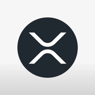 A dark circular logo with a stylized white 'X' design on a gray gradient background.