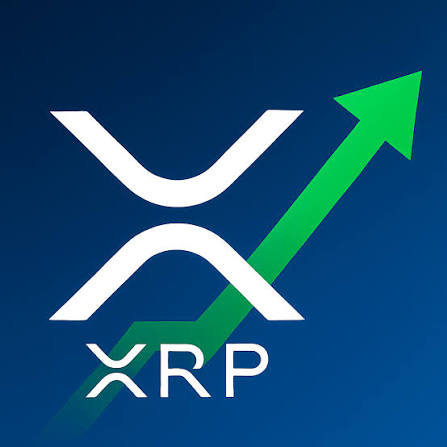 The image features a blue background with an upward-pointing arrow, which is part of a logo for Ripple cryptocurrency. The Ripple logo consists of two white X's connected by a green line, symbolizing the company's name. The text "I know most of you would sell your xrp at $5, $10, $20, etc." suggests that the value of Ripple cryptocurrency has been fluctuating over time and is currently priced at $5 per token. This information can be helpful for those interested in investing or trading cryptocurrencies like Ripple.
