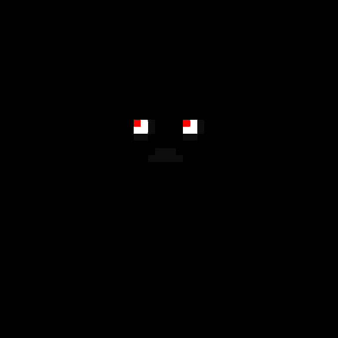 The image features a black background with red eyes, giving an eerie appearance. The eyes are large and prominent, drawing attention to themselves. The text "ᴵᶠ ʸᵒᵘ’ʳᵉ ᵉᵃʳˡʸ" is present in the image as well. This text seems to be a part of an online post or article about the image.
