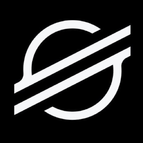 A minimalist white logo on a black background depicting a stylized 'S' with horizontal strikethrough lines.