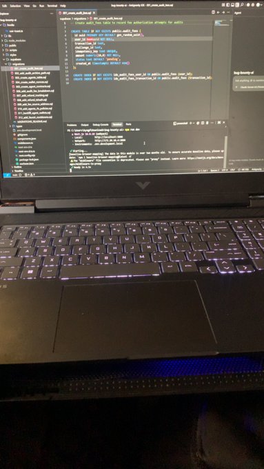 A laptop displaying code in Visual Studio Code with the file 'parse_audio.py' open on a dark theme.