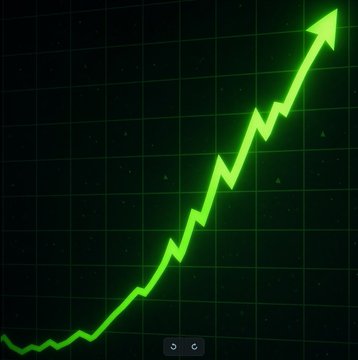 A glowing green line chart displays Bitcoin's sharp upward price surge on a dark grid background, visually reinforcing the post's bullish message about BTC climbing back to $81,000 and the end of bearish sentiment ("RIP BEARS") following President Trump's announcement of potential government BTC purchases and the impending Clarity Act.