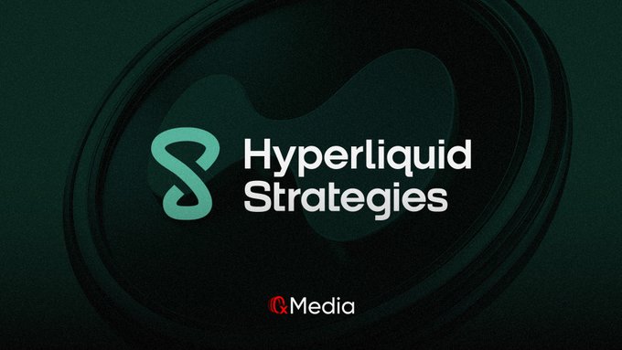 The image features a logo for a company named Hyperliquid Strategies Inc., which has been established at the forefront of media news. The main elements of the logo are 'S' and 'H', representing the 'Hyper Liquid' and 'Strategies' services offered by this business respectively, as well as the core values associated with their offerings. 
The company's name is displayed in a bold font across a dark background. The logo has been designed to have a striking visual impact, which effectively conveys the message of the Hyper Liquid Strategies organization and its significance within the media industry.