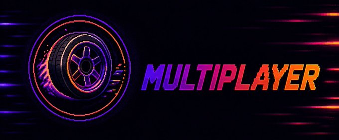 The image features a neon-colored wheel with the words "Multiplier" written around its center, which suggests that this game involves racing or driving elements. The background of the image is black, creating a contrast with the vibrant colors of the wheel. There are also some text elements in the image, such as the word "Drifting", indicating that it's likely an action-adventure game with a focus on speed and competition.