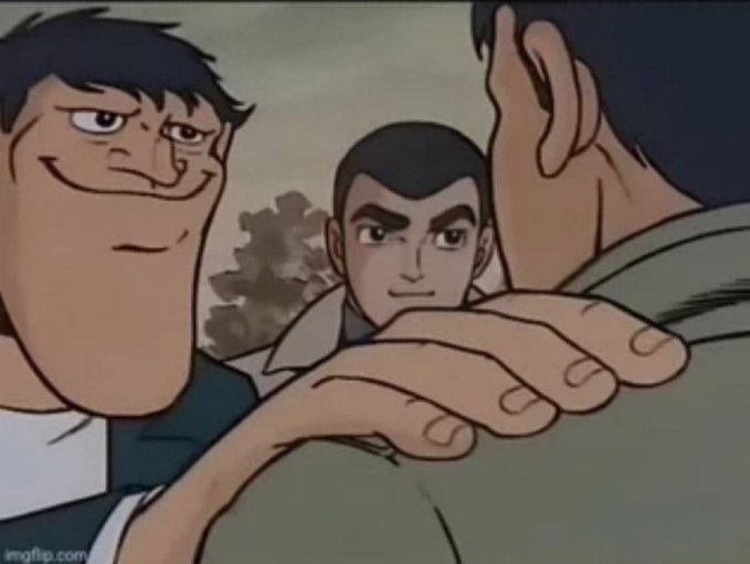 The image features a cartoon scene with three men, one of whom has his arm around another man's shoulder. The cartoon characters appear to be engaged in conversation or interaction, possibly discussing their plans for the day. The caption below the image reads "the hype around $HYPE isn't just noise are you positioned son?". This statement suggests that the cartoon is likely a fan favorite and has gained significant attention from viewers.
