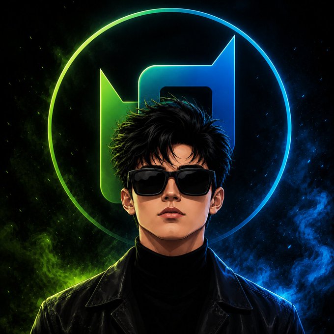 This image features a stylish figure with sunglasses standing in front of the Beldex Coin logo, representing their commitment to privacy in Web3.