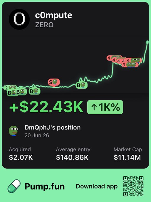 The image shows an advertisement for a trading app with a green background featuring text that talks about the app's usefulness for traders looking to make money, as they have made $22,430 after buying stock worth $2,070 at a $140K market cap and gained a return of 11x. There is also information on how to download the app and its features. The image displays various stock prices shown through different colored lines which create an interactive chart-like display, highlighting the trader's performance and potential gains in the context of the current trading environment with stock values.