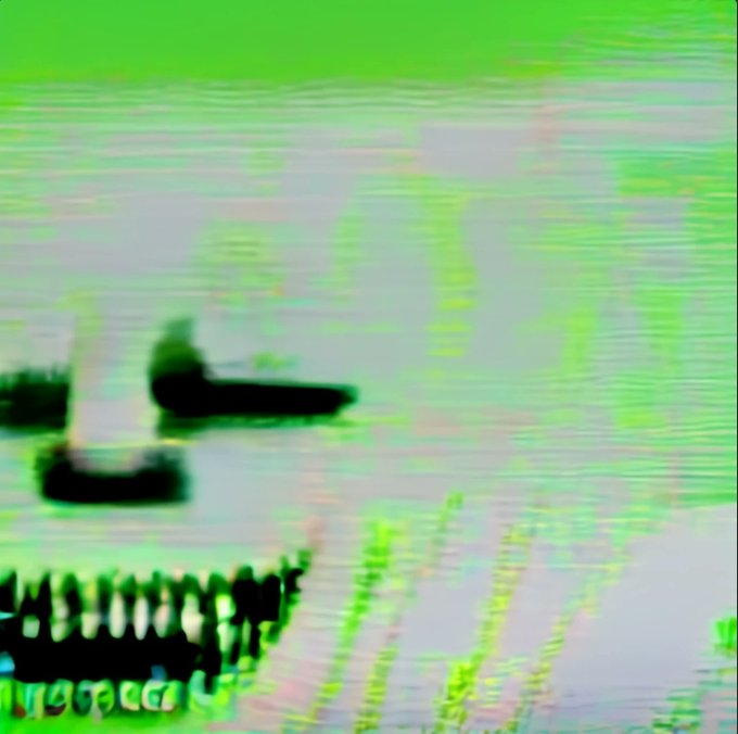 The image features a close-up of a face with a green background, giving it an artistic or surreal appearance. The person's face is the main focus of the photo, which has a greenish tint due to the lighting conditions. The caption below the image reads "I have just collected eksir" by @tugkanparilti on @objktcom". This suggests that the image might be related to an online art project or social media post where users share their creations with others, possibly for feedback and appreciation of their work.